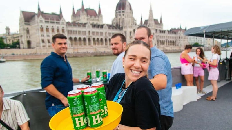 Budapest: Sip & Sail Danube Cruise with Unlimited Beer - Finding Akadémia Dock 2
