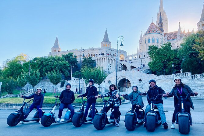 Budapest Small-Group Guided Tour on MonsteRoller e-Scooter - The Citadel and Danube panoramas