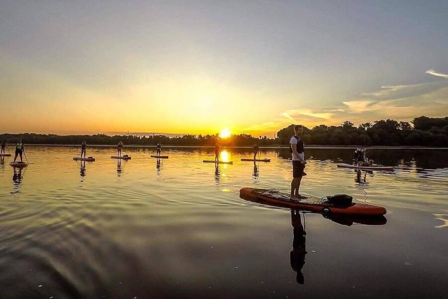 Budapest: Standup Paddleboarding Tour - Learning the board before you paddle