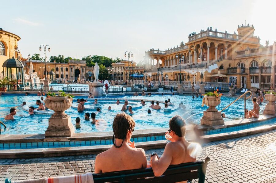 Budapest: Széchenyi Spa Day Ticket with Optional Upgrades - Choosing a locker or private cabin
