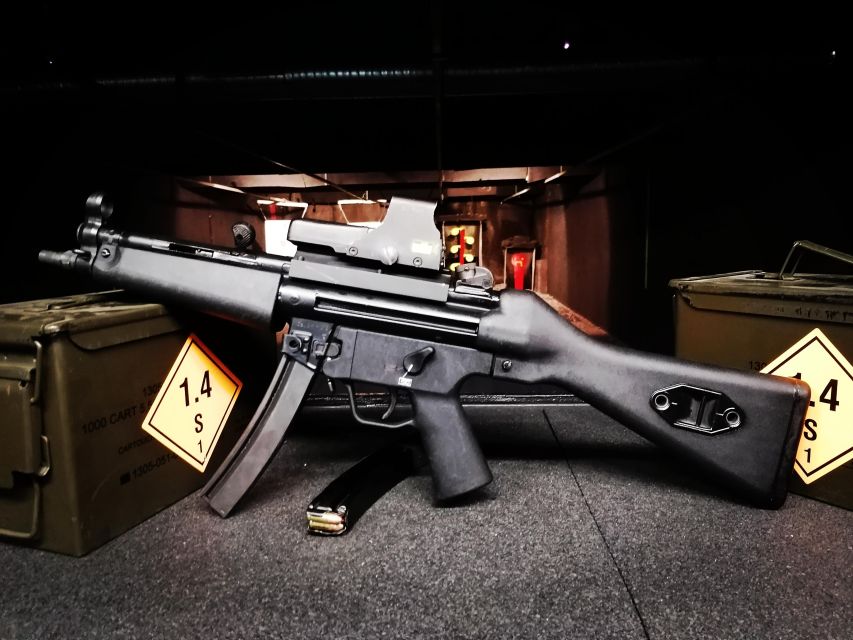Budapest: UNIQUE EXPERIENCE - Gamer shooting package - The listed firearms and shot allocation