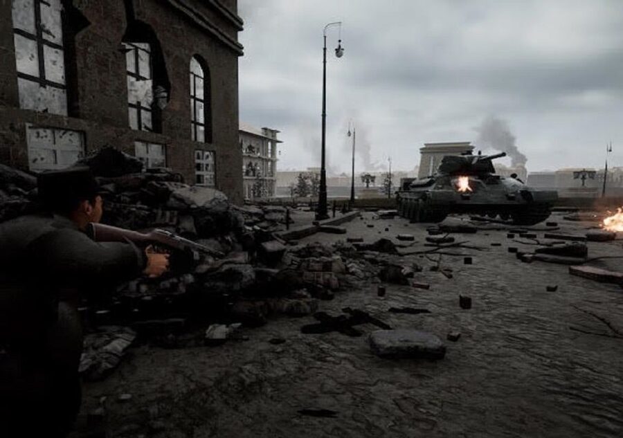 Budapest: Virtual Reality Tour in 8 Languages - Watching battles and the destruction of World War II