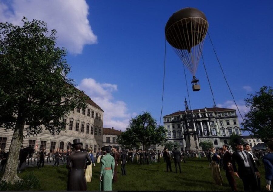 Budapest: Virtual Reality Tour in 8 Languages - Walking into the Buda Castle District