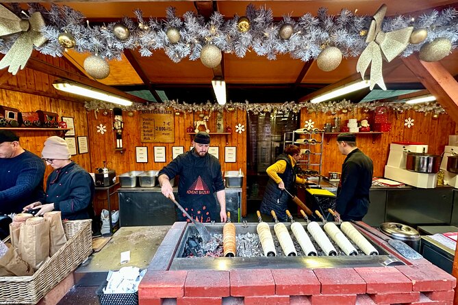 Budapest Wonderland - A Christmas Market Tour with Chimney Cake & Mulled Wine - Chimney cake made fresh for you