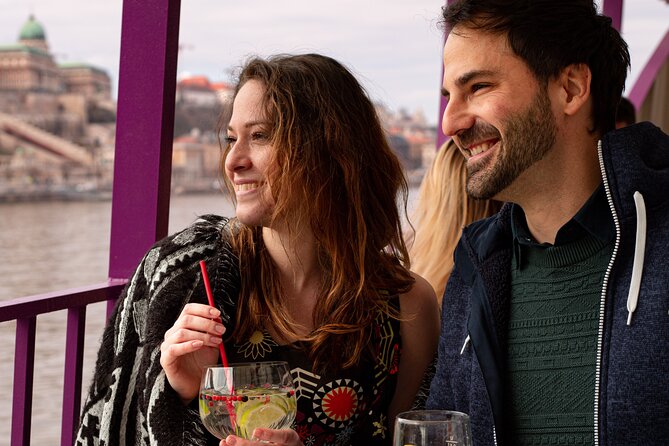 Cocktail Cruise and City Views on the Danube in Budapest - Gellért Hill, Liberty Bridge, and the university