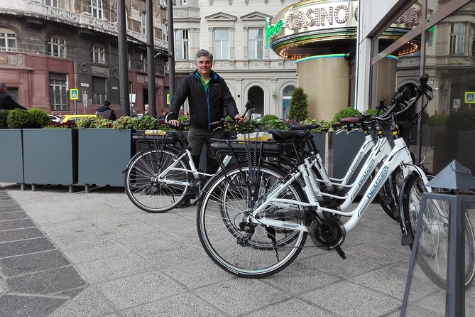 E-Bike Guided Tour in Castle Hill Budapest - Starting beside the Danube on the Duna Corso