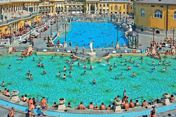 Entrance to Szechenyi Spa in Budapest - Price and overall value at $71.97