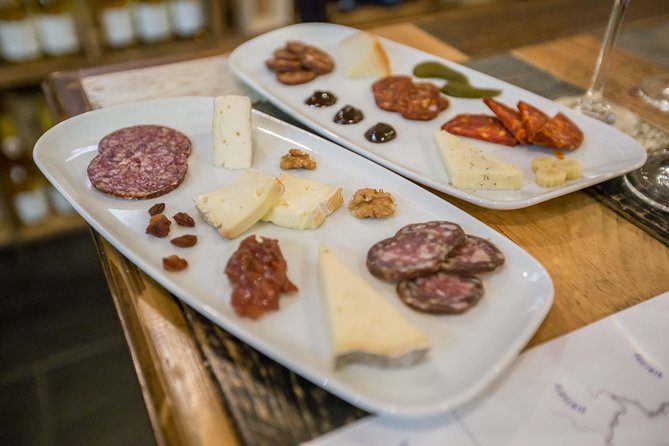 Evening Wine, Cheese, & Charcuterie Tasting in Budapest - Local cheese and charcuterie at the table