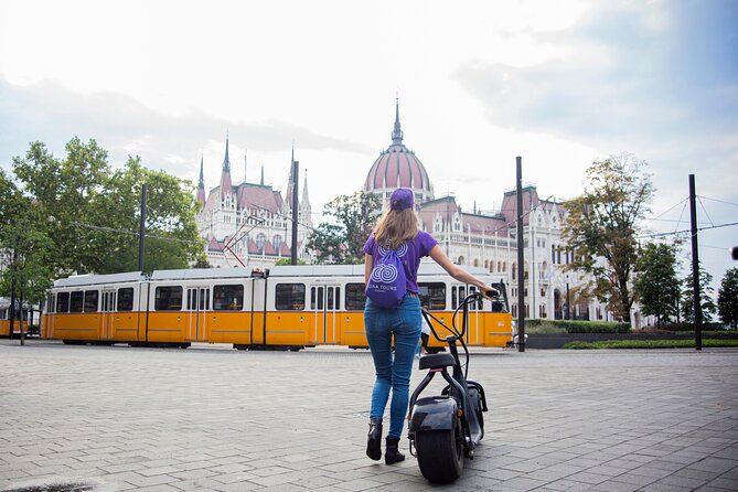 Guided Tours in Budapest on E-Scooter with various routes - Getting comfortable before the first Budapest street