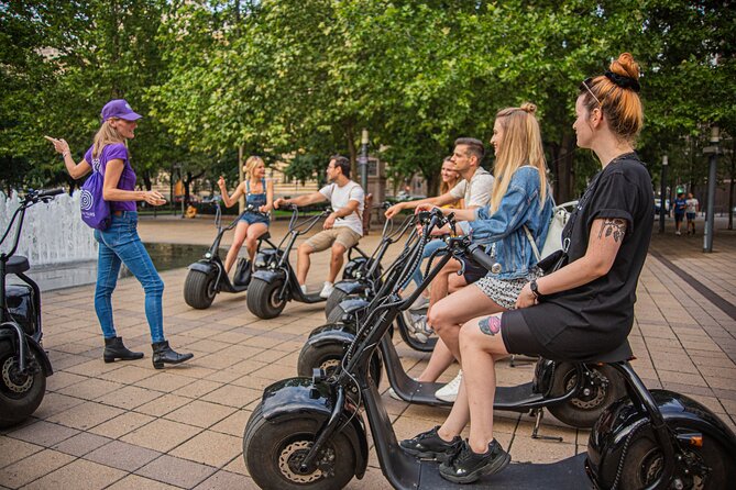Guided Tours in Budapest on E-Scooter with various routes - Citadella after sunset