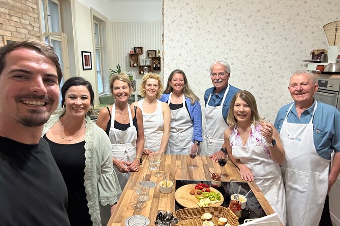 Hungarian Home Cooking Class with Chef Marti - Sitting down to eat what you prepared