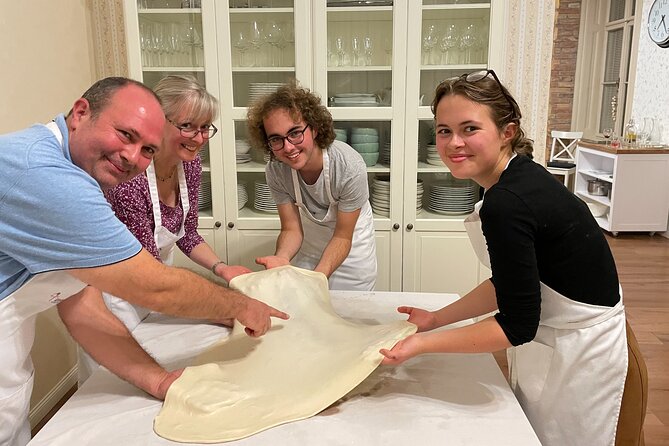 Hungarian Strudel Making Class: Stretch & Fill Two Ways - Eating the finished strudels