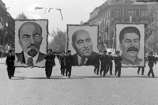Life Under Communism" with optional visit to the House of Terror - Petőfi Statue and Március 15. Square add a city-life pause