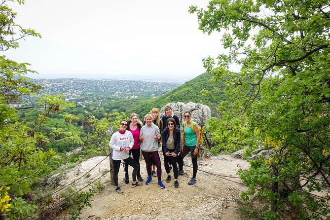 Panoramic hike around Budapest - Leaving central Budapest for the forested hills