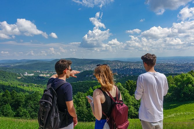 Panoramic hike around Budapest - Hiking toward Elizabeth Lookout