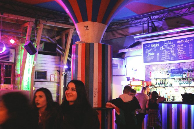 Private Budapest Ruin Bar Tour with Local Drinks & Street Food - District 7 street art between the drinks