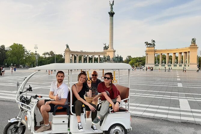 Private Sightseeing Tour using Electric Tuk Tuk Ride in Budapest - Andrássy Avenue and Heroes’ Square