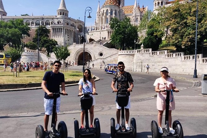 Segway Guided Tour In Budapest, Historical Buda Castle - Climbing toward Buda Castle