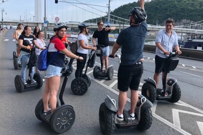 Segway guided Tour in Downtown Budapest - Central square and the Budapest Eye