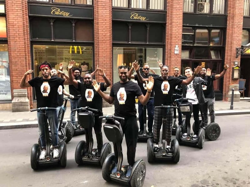 Segway Tour: Buda & Pest tour - Getting comfortable before the city ride
