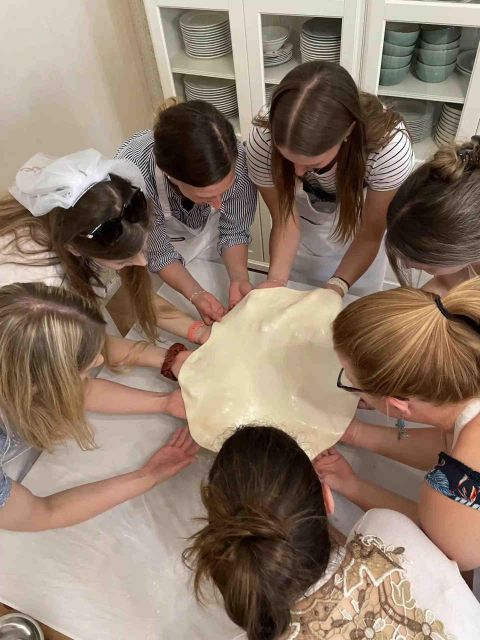 Stretched Strudel Making Class with 2 Different Fillings - The story behind a Habsburg-era dessert