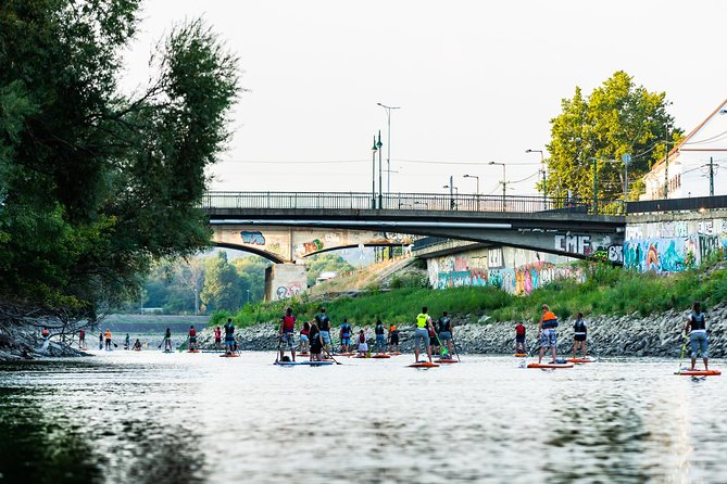 Sunrise SUP to the heart of Budapest - Parliament from the water